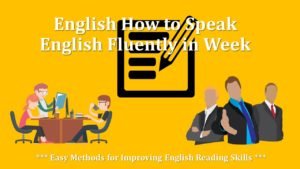 Easy Methods for Improving English Reading Skills