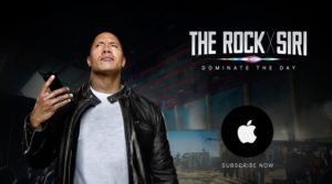 The Rock x Siri Dominate the Day