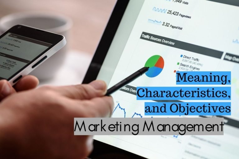 marketing-management-meaning-characteristics-and-objectives-ilearnlot