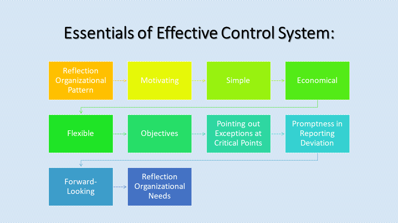 What are the Essentials of Effective Control System? ilearnlot