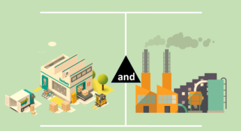 Microeconomics and macroeconomics in what kind of difference between?