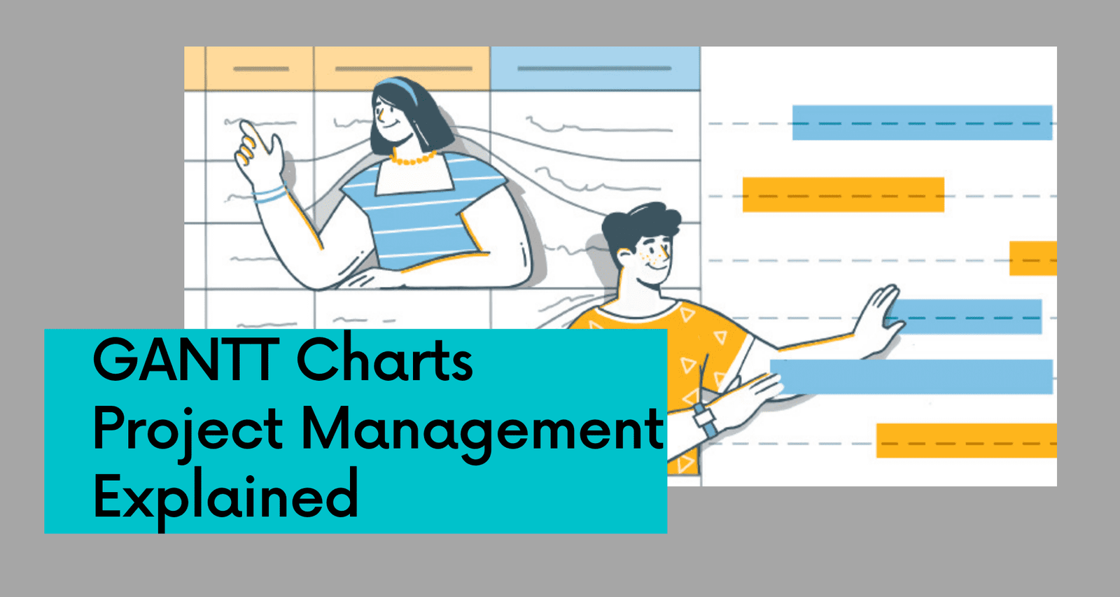 GANTT Charts Project Management Explained Online in Excel - ilearnlot