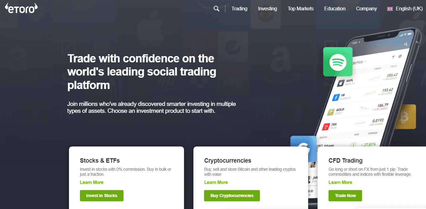 eToro Copy Trading Review 1300 words of How they Open Trades Image