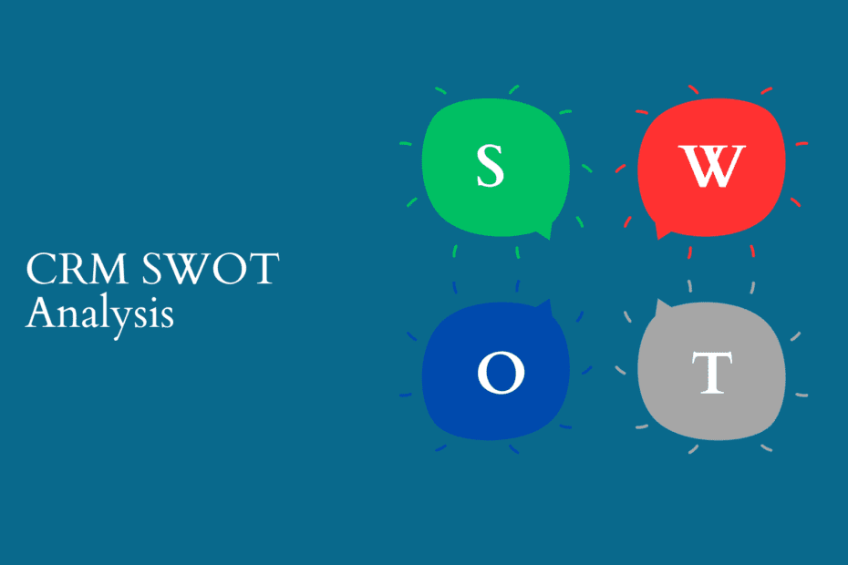 CRM SWOT Analysis and Competitive Strategy Image