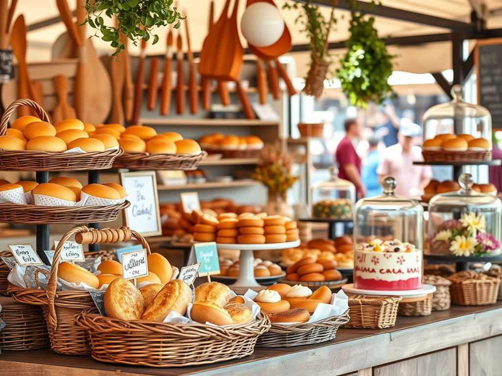 Farmers Market Bakery Set Up Ideas