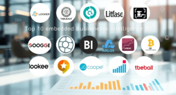 10 Best Embedded Business Intelligence (BI) Tools